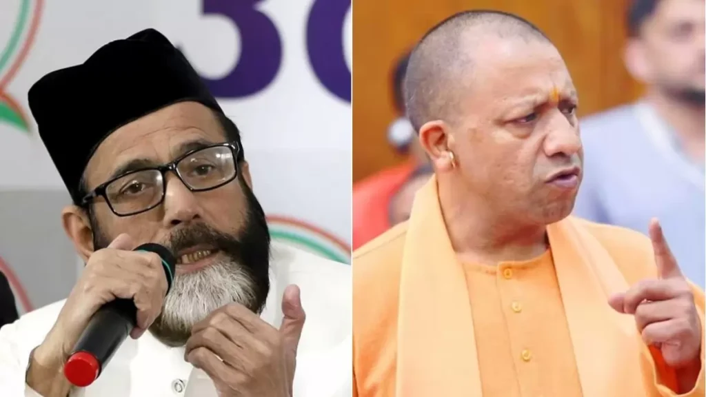 CM YOGI ND MAULANA TAUQEER
