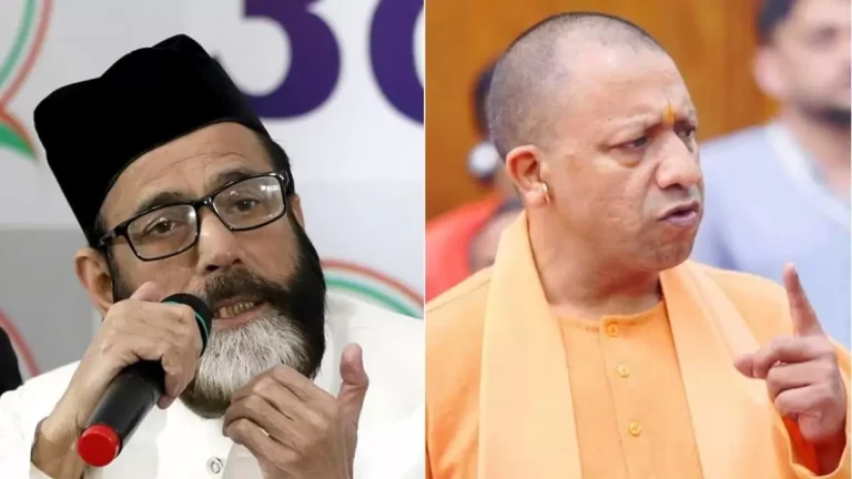 CM YOGI ND MAULANA TAUQEER